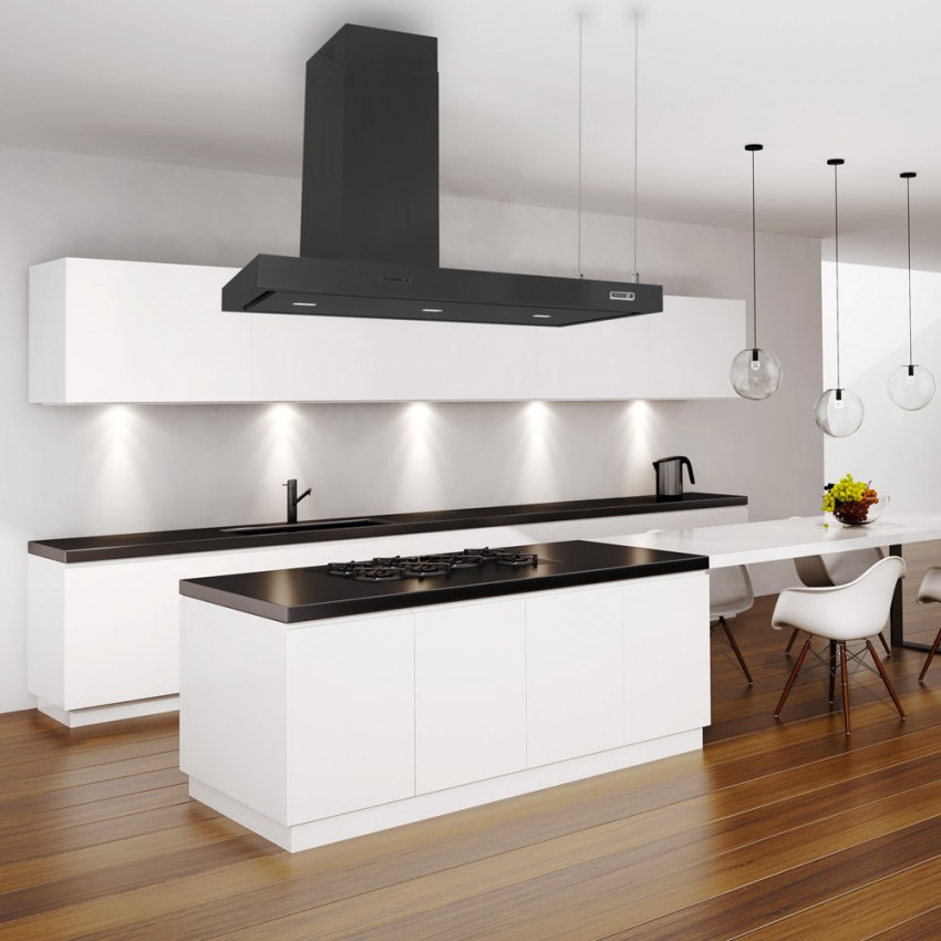 Cooker hood deals over island